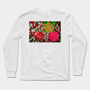 Suckers On Christmas Candy Long Sleeve T-Shirt